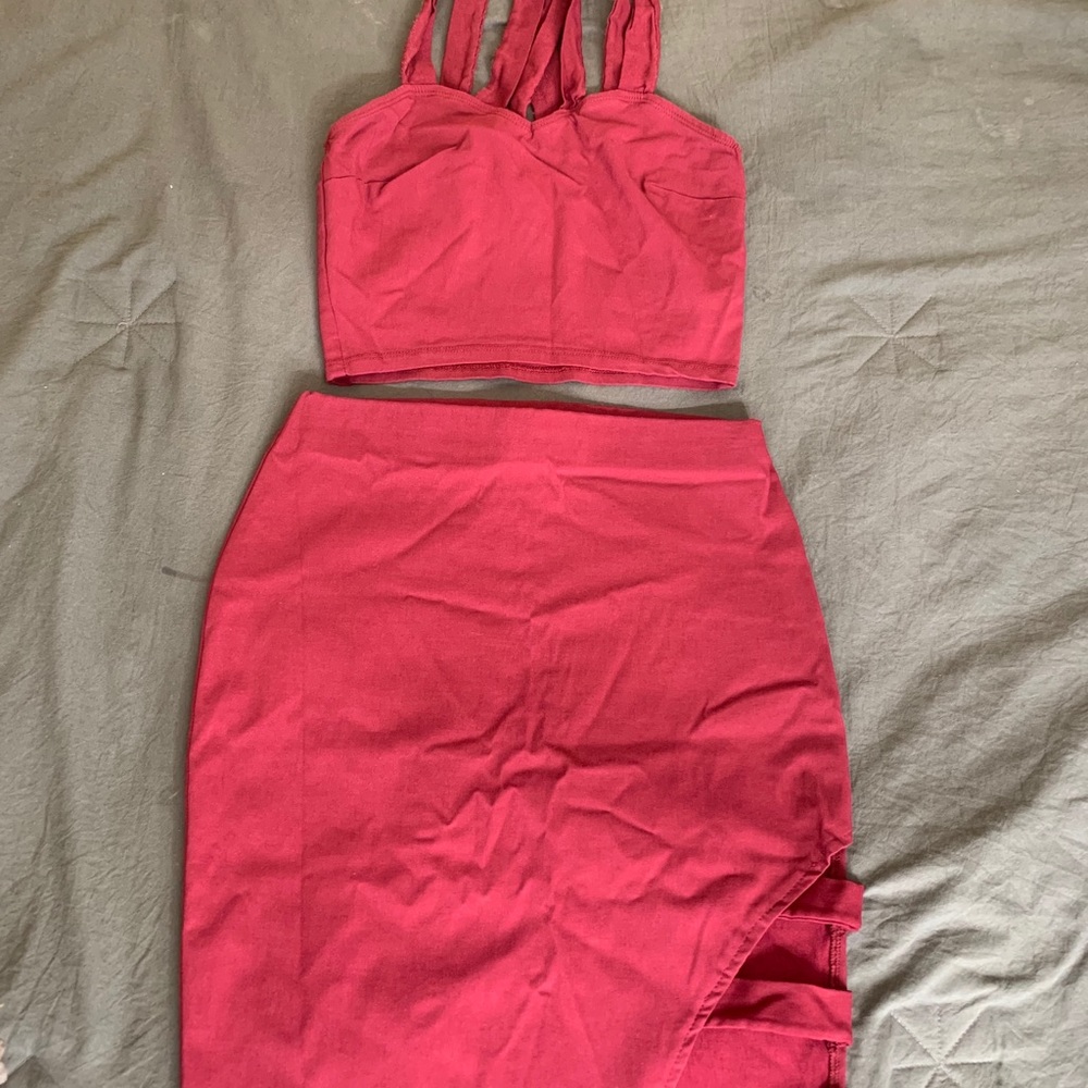 2 piece skirt set